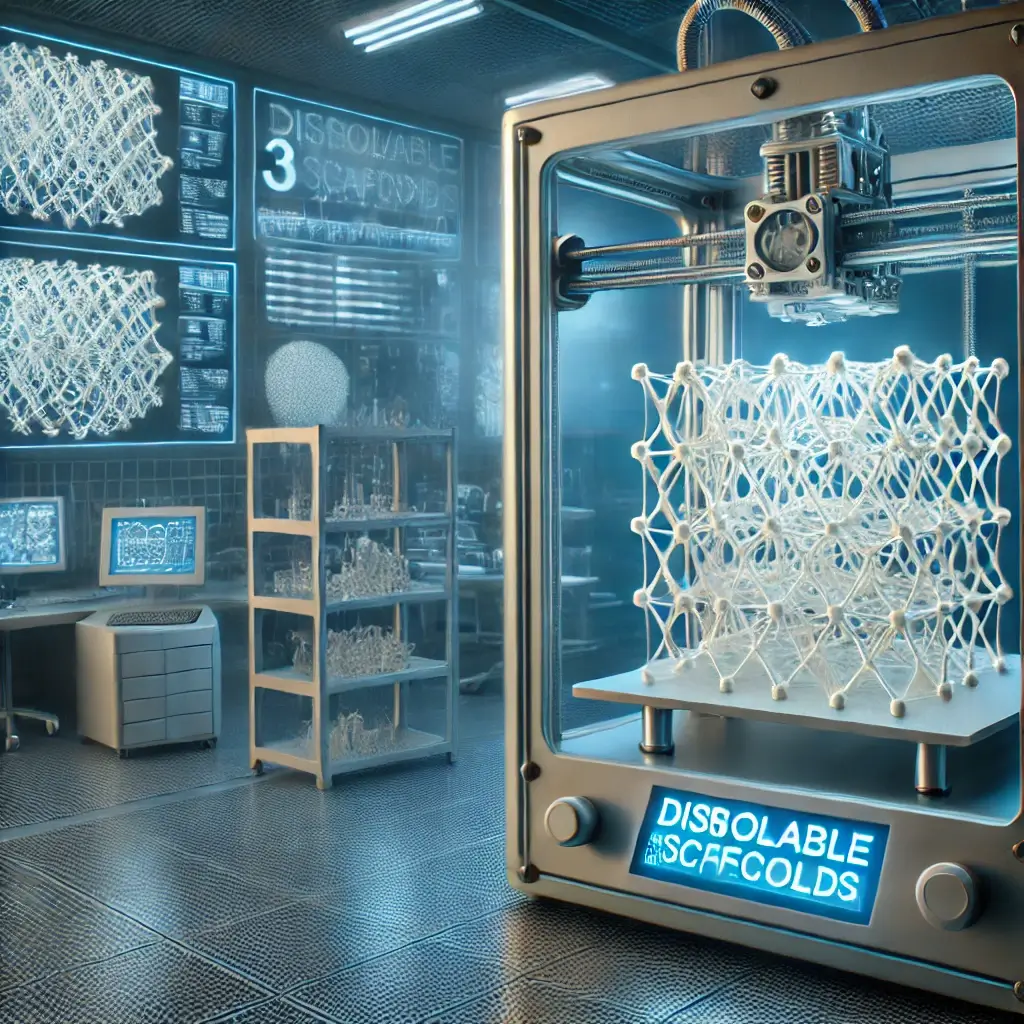 إنتاج الدعامات القابلة للذوبان