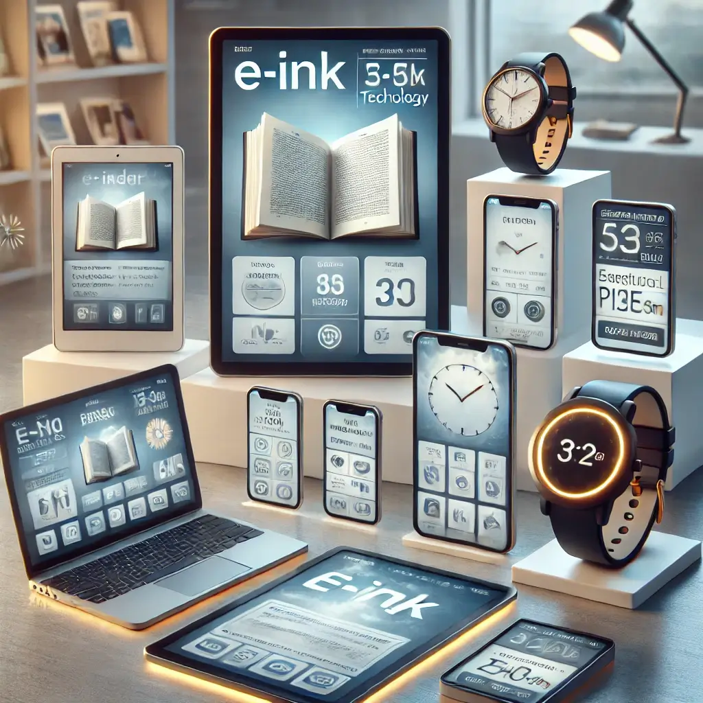 تقنية الحبر الإلكتروني E-Ink الاستخدامات والتطبيقات 4 استخدامات الحبر الإلكتروني