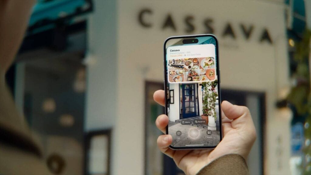 الذكاء البصري في iPhone 16 