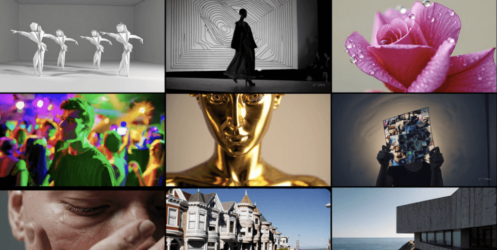 الواجهة الامامية لموقع sora.com