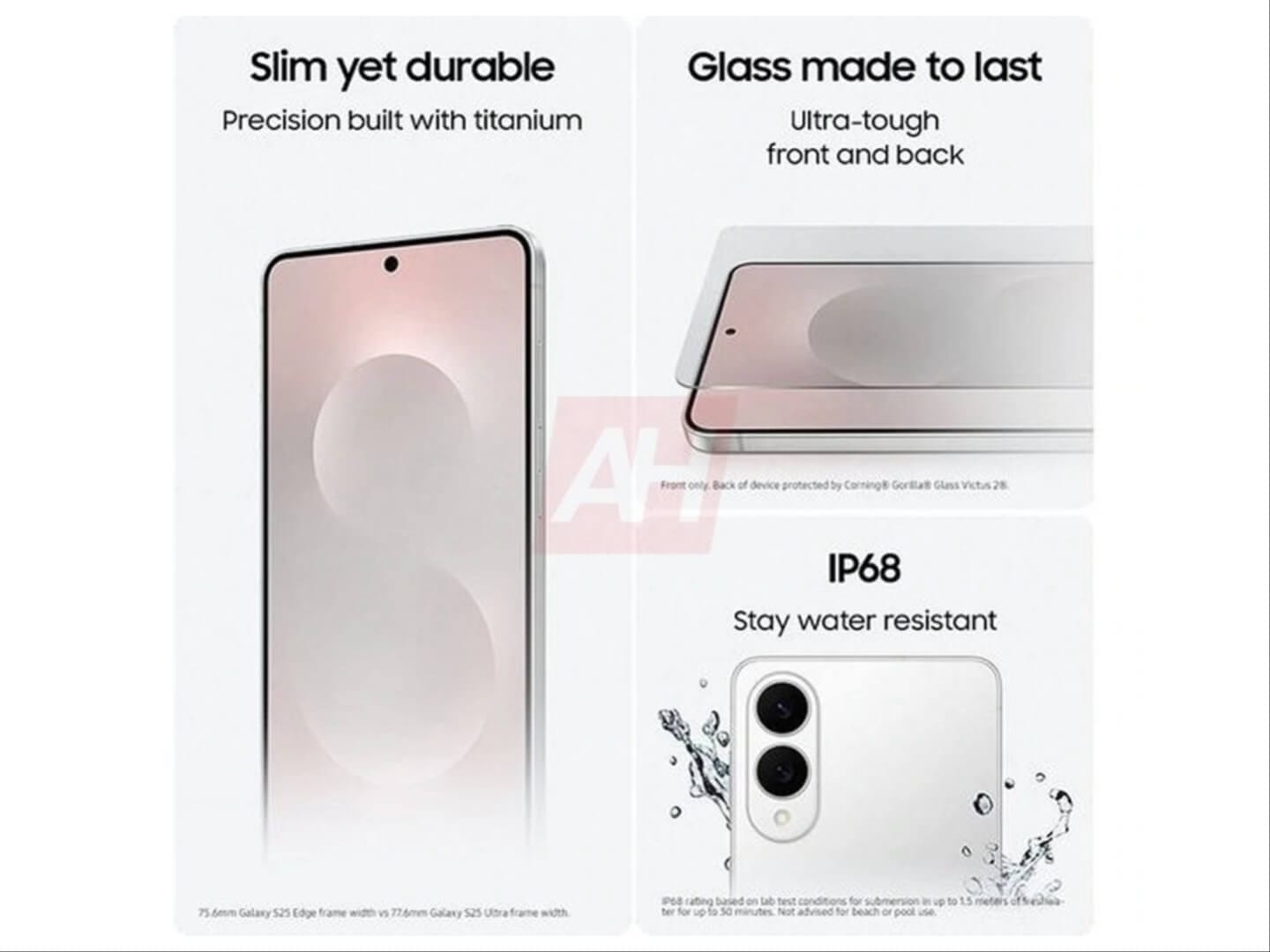 تسريب صور Galaxy S25 Edge – أنحف هاتف رائد يظهر قبل الإطلاق مع ملحقات رسمية 1 Galaxy s25 edge images leak 1