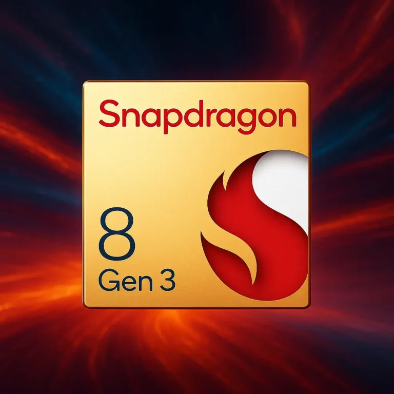 معالج Snapdragon 8 Gen 3 يقدّم مزيجًا فائقًا من الأداء والذكاء الاصطناعي والرسوميات، مع دعم تتبع الأشعة وتشغيل نماذج توليدية مثل Llama 2، وكاميرات بدقة 200 ميجابكسل، و5G بسرعة 10 جيجابت، مما يجعله الخيار الأمثل لهواتف 2024 الرائدة.