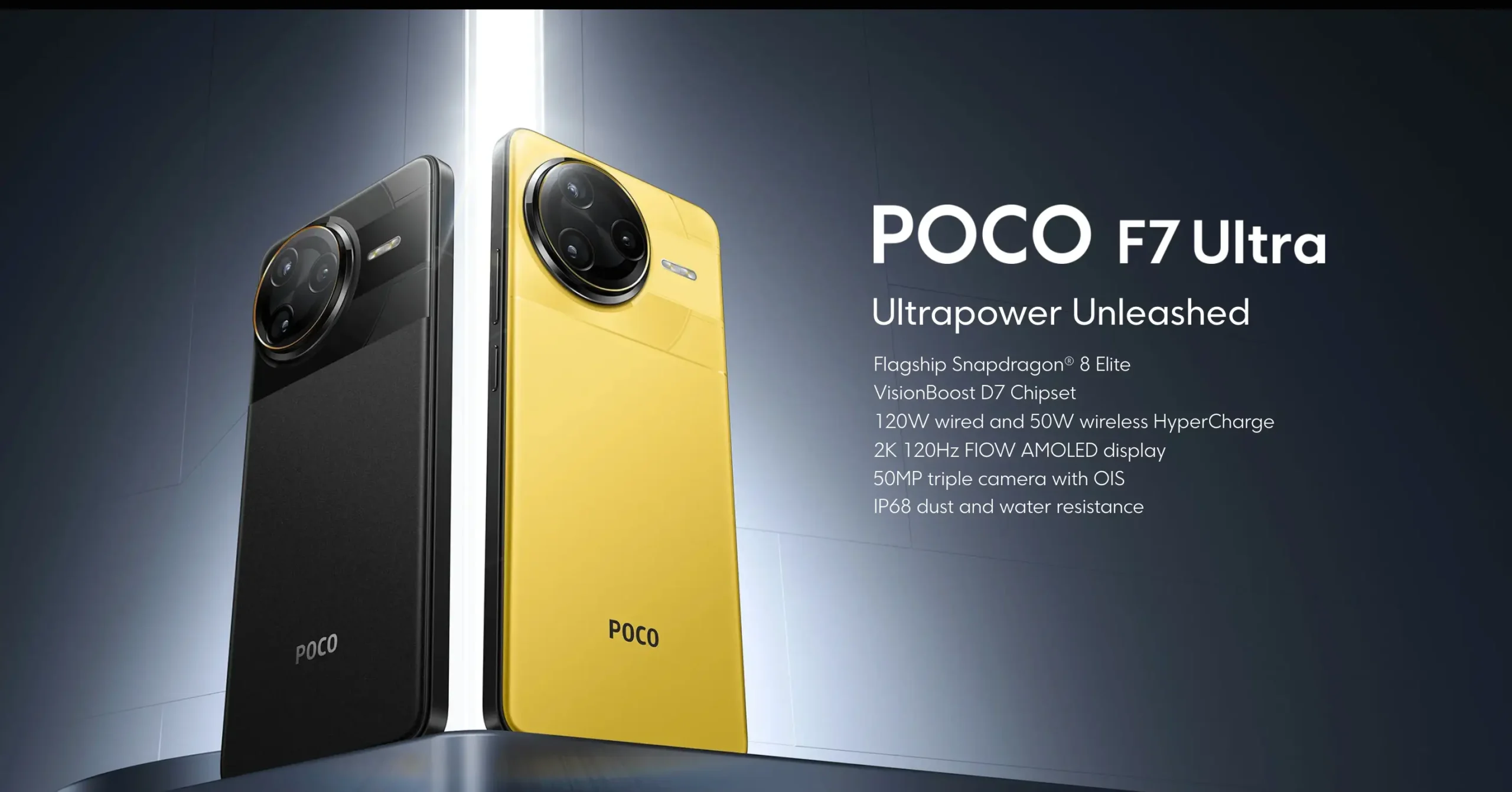 افضل هاتف بوكو 2025 حسب المستخدمين والخبراء – هل توافق؟ 1 Poco F7 Ultra: لماذا هو الأقوى بين جميع هواتف بوكو؟