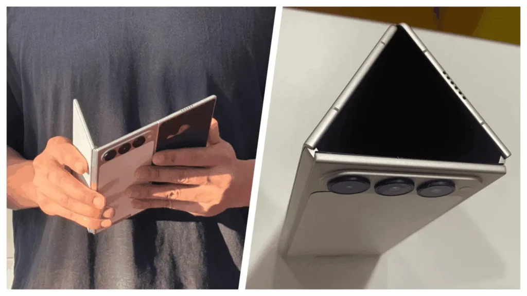 تسريب TECNO Phantom Ultimate G Fold: هاتف يطوى مرتين ويهدد منافسيه! 1 TECNO Phantom Ultimate G Fold