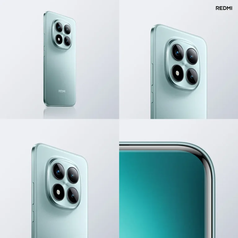 Design of the Redmi Note 15 Pro Plus 