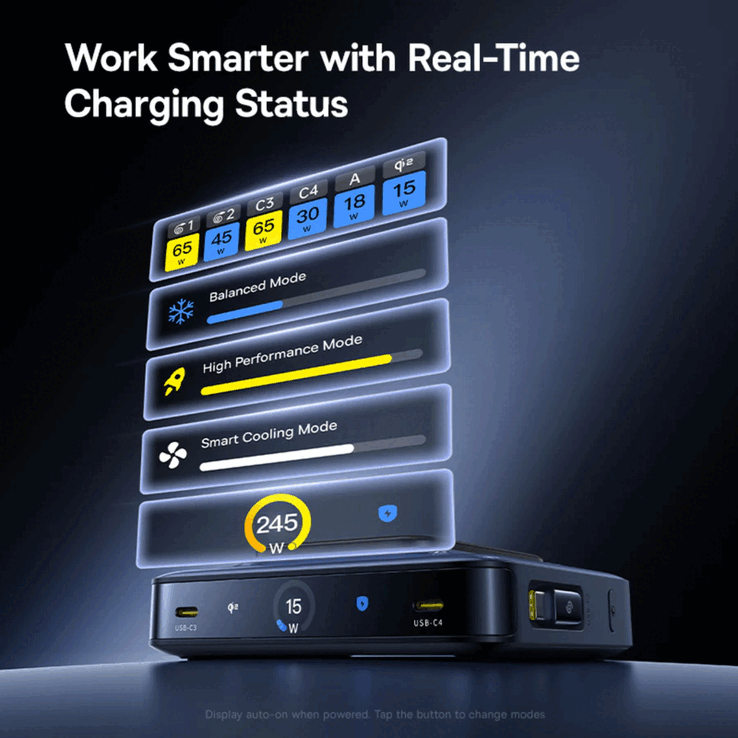 Baseus تكشف عن محطة شحن Nomos NH21 6-in-1 GaN بمزايا مبتكرة