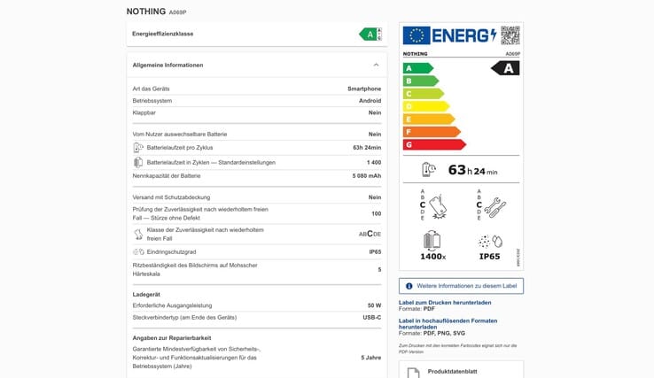 الهاتف Nothing Phone (4a) Pro يظهر في شهادة الاتحاد الأوروبي مع ترقيات متعددة