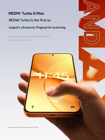 شاومي تؤكد المزيد من مواصفات Redmi Turbo 5 Max مع اقتراب إطلاقه