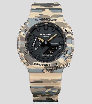 ساعات G-Shock GA-2100 العسكرية الجديدة: الابتكار والأسلوب 2 ساعات G-Shock GA-2100 العسكرية الجديدة: الابتكار والأسلوب