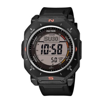 ساعة كاسيو برو تريك الجديدة: تصميم حاد وتقنية عرض مزدوجة