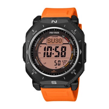 ساعة كاسيو برو تريك الجديدة: تصميم حاد وتقنية عرض مزدوجة