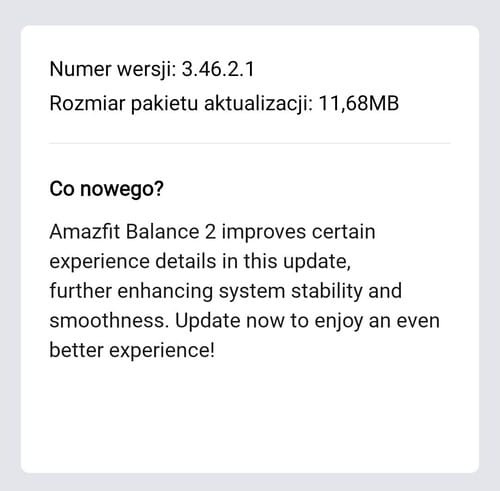 تحديث جديد لساعات Amazfit Balance 2 يعزز تجربة المستخدم