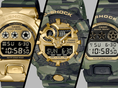 كاسيو تكشف عن مجموعة جديدة من ساعات G-Shock بتصميم كامو وذهب