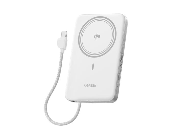Ugreen تطلق النسخة الجديدة من باور بانك MagFlow Air Qi2 بقوة 1