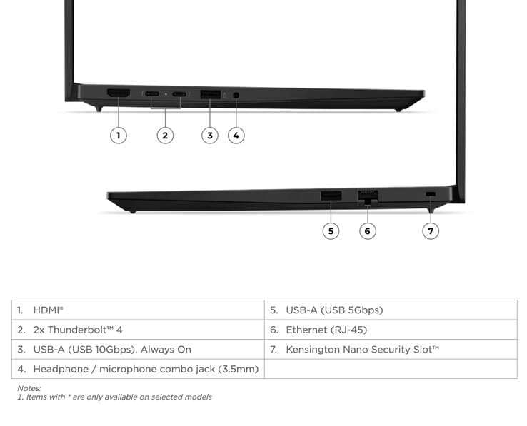 لينوفو تطلق جهاز ThinkPad E14 Gen 8 الجديد بحجم 14 بوصة عالميًا قريبًا 3 لينوفو تطلق جهاز ThinkPad E14 Gen 8 الجديد بحجم 14 بوصة عالميًا قريبًا