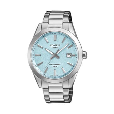 كاسيو تطلق ساعات Edifice EFV-160D بتصميمات جديدة بألوان حمراء وزرقاء جليدية