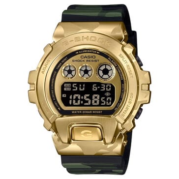 كاسيو تكشف عن مجموعة جديدة من ساعات G-Shock بتصميم كامو وذهب